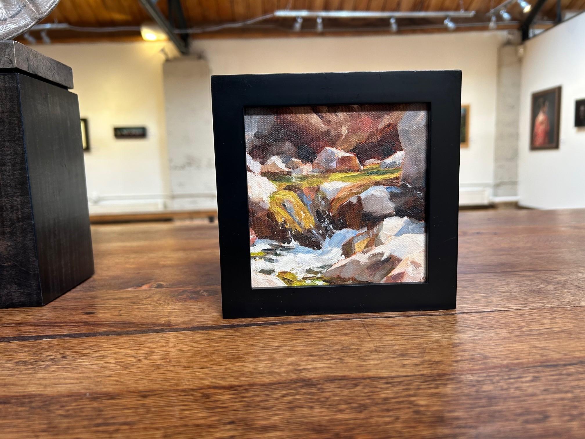 „Läufer entlassen“ (2022) von Judd Mercer, Original-Ölgemälde im Angebot 4