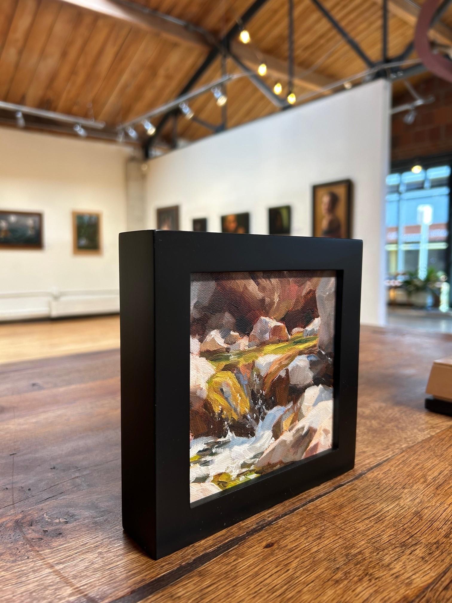 „Läufer entlassen“ (2022) von Judd Mercer, Original-Ölgemälde im Angebot 5