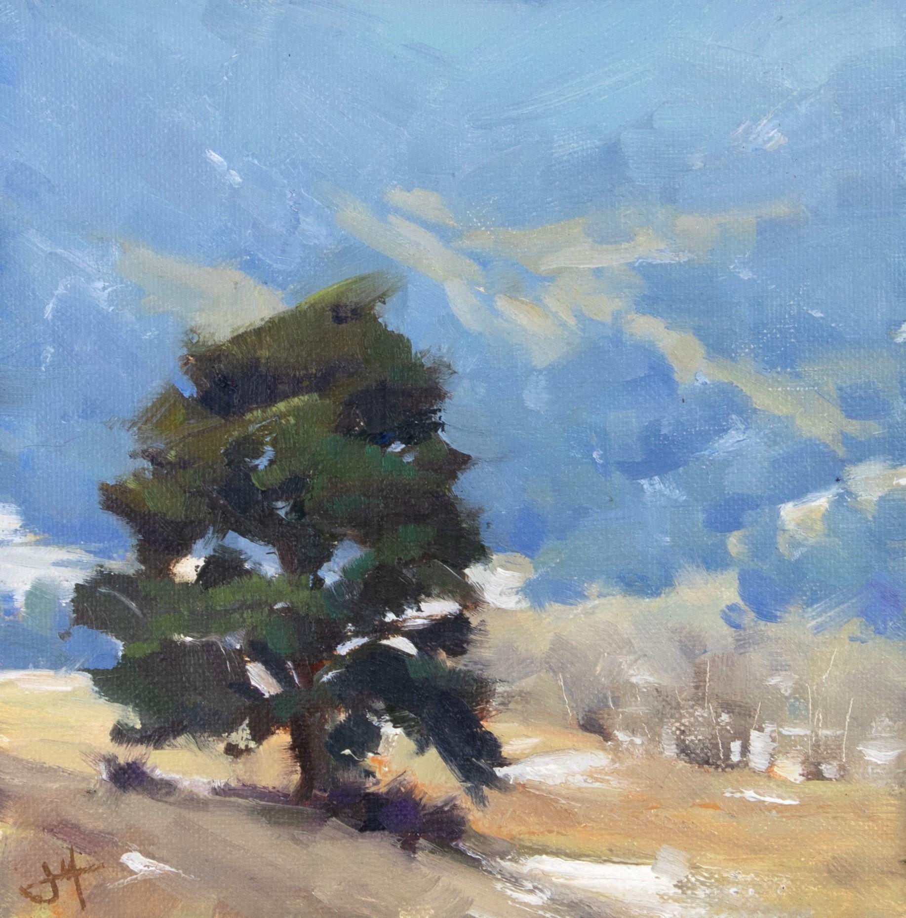 "Sentinel" (2022) By Judd Mercer, Original Oil Painting