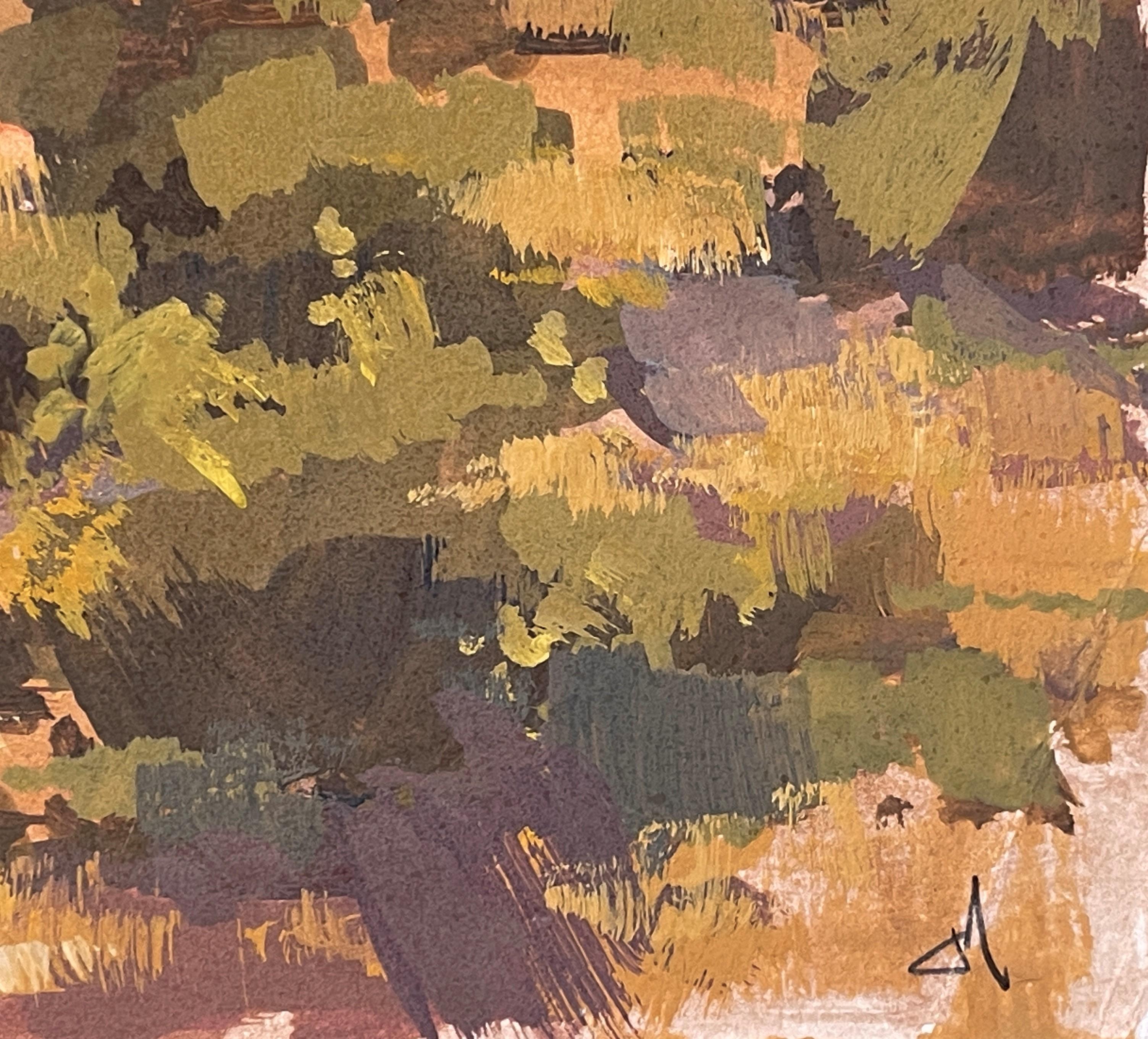 „Skipper's Orders“ (2021) von Judd Mercer, Original impressionistische Stadtlandschaft des Impressionismus im Angebot 2