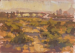 "Skipper's Orders" (2021) By Judd Mercer, Original Impressionist Cityscape