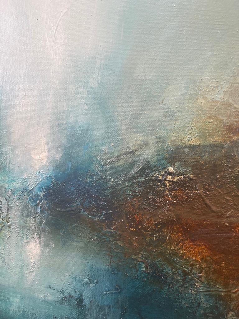 When Light Returned - Abstract Painting by Jude McKenna