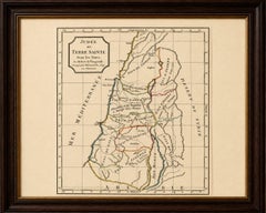Judee ou Terre Sainte Map of the Holy Land and Jerusalem, c.1806