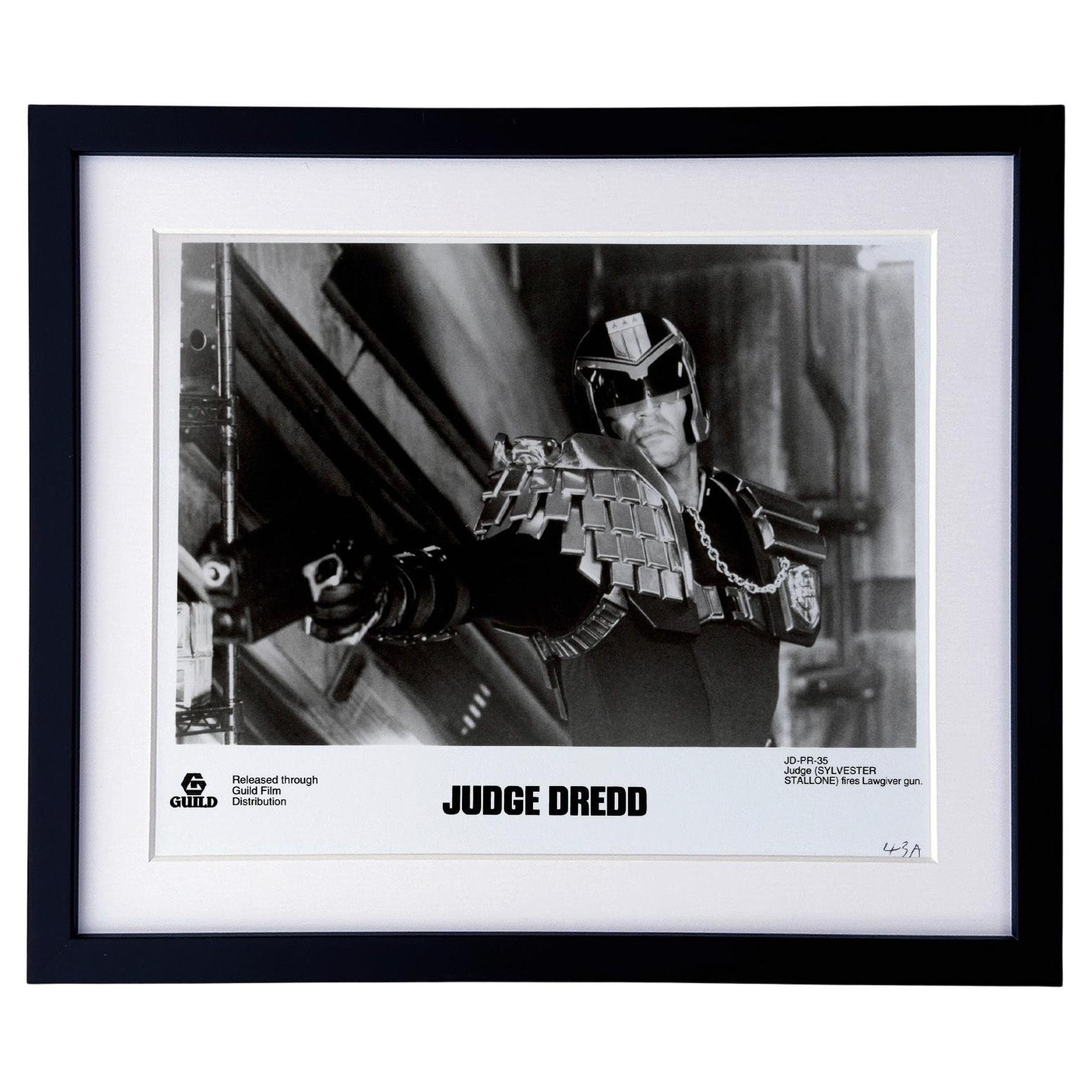 Judge Dredd 1995 Publicity Film Movie Press Still Framed