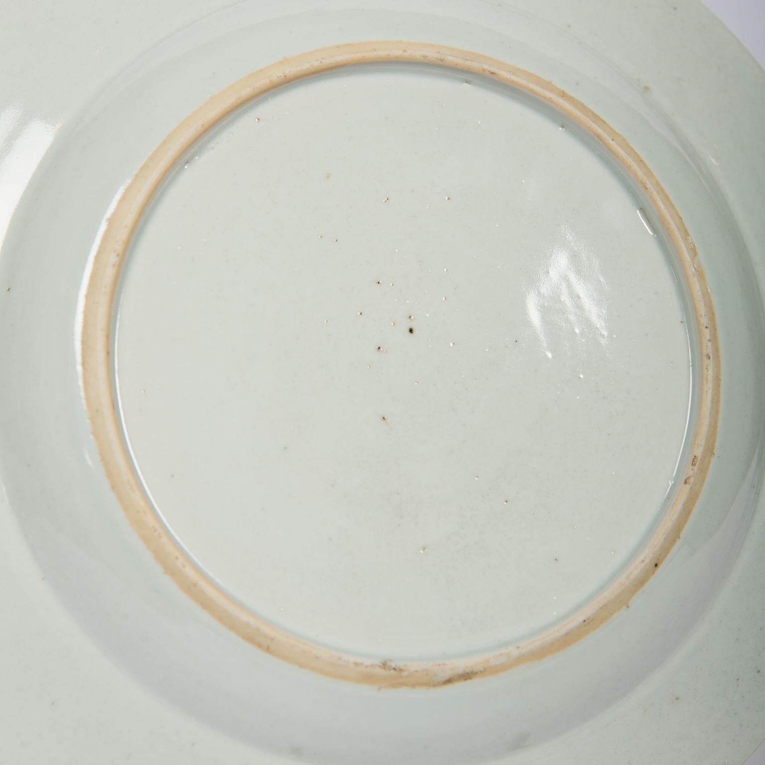 Chinese Export Porcelain Plate Judgement of Paris Made Circa 1750 For Sale 5