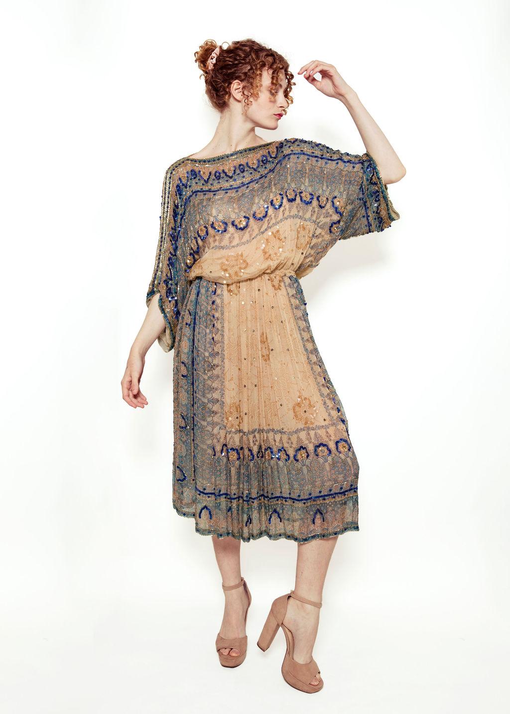 This exotic Judith Ann dress is truly special.

Crafted from 100% Indian silk, our Judith Ann dress is truly special.   Perfect for any special occasion. It is fully lined and has an extra stretchy elastic waist for ultimate comfort.

In great