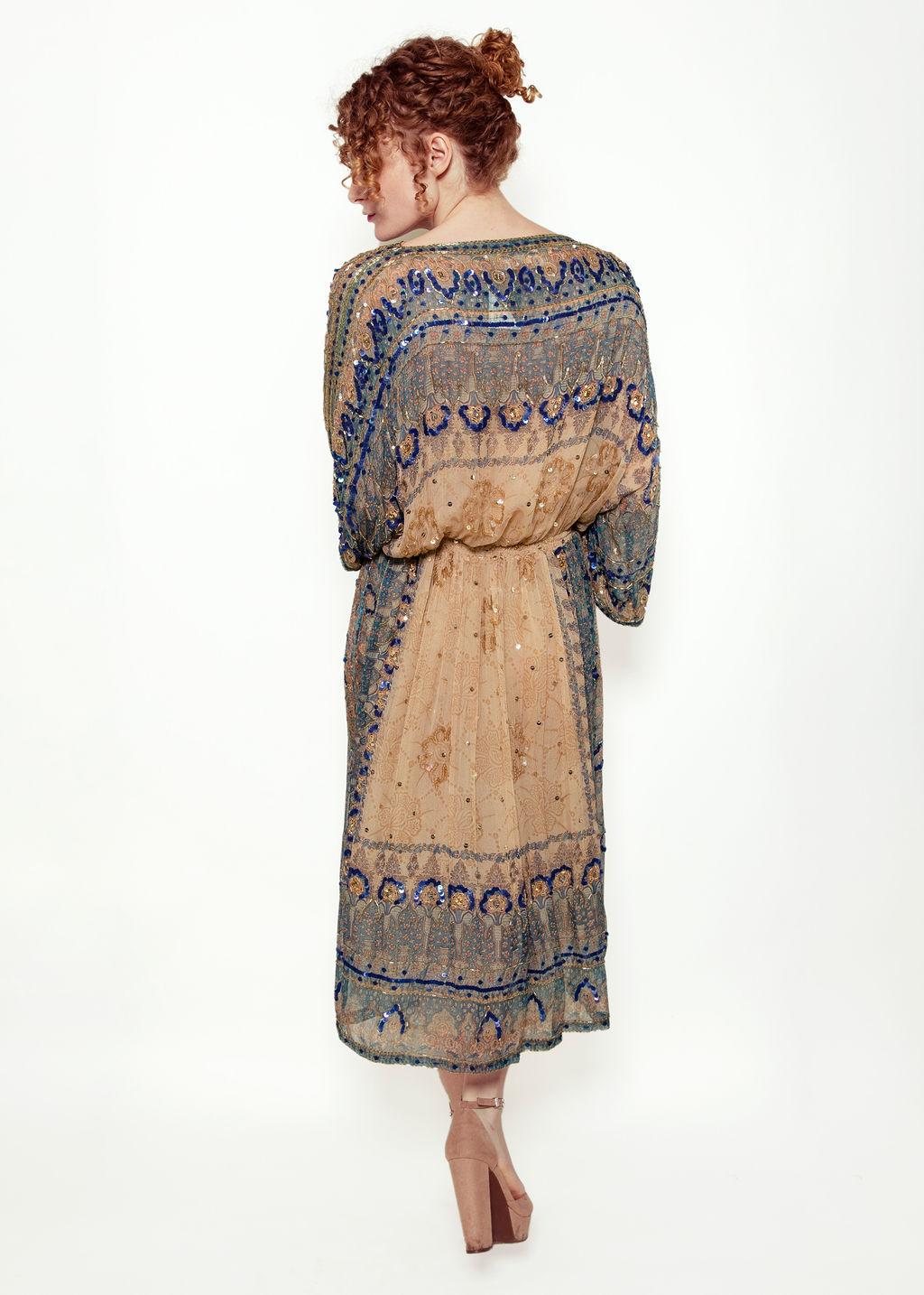 Women's Judith Ann Indian Silk & Sequin Dress