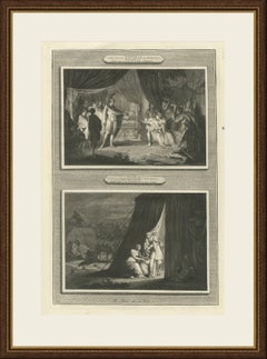 Judith Before Holofernes and Judith Beheads Holofernes, Mortier circa 1700