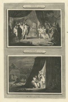 Judith Before Holofernes and Judith Beheads Holofernes, Mortier circa 1700
