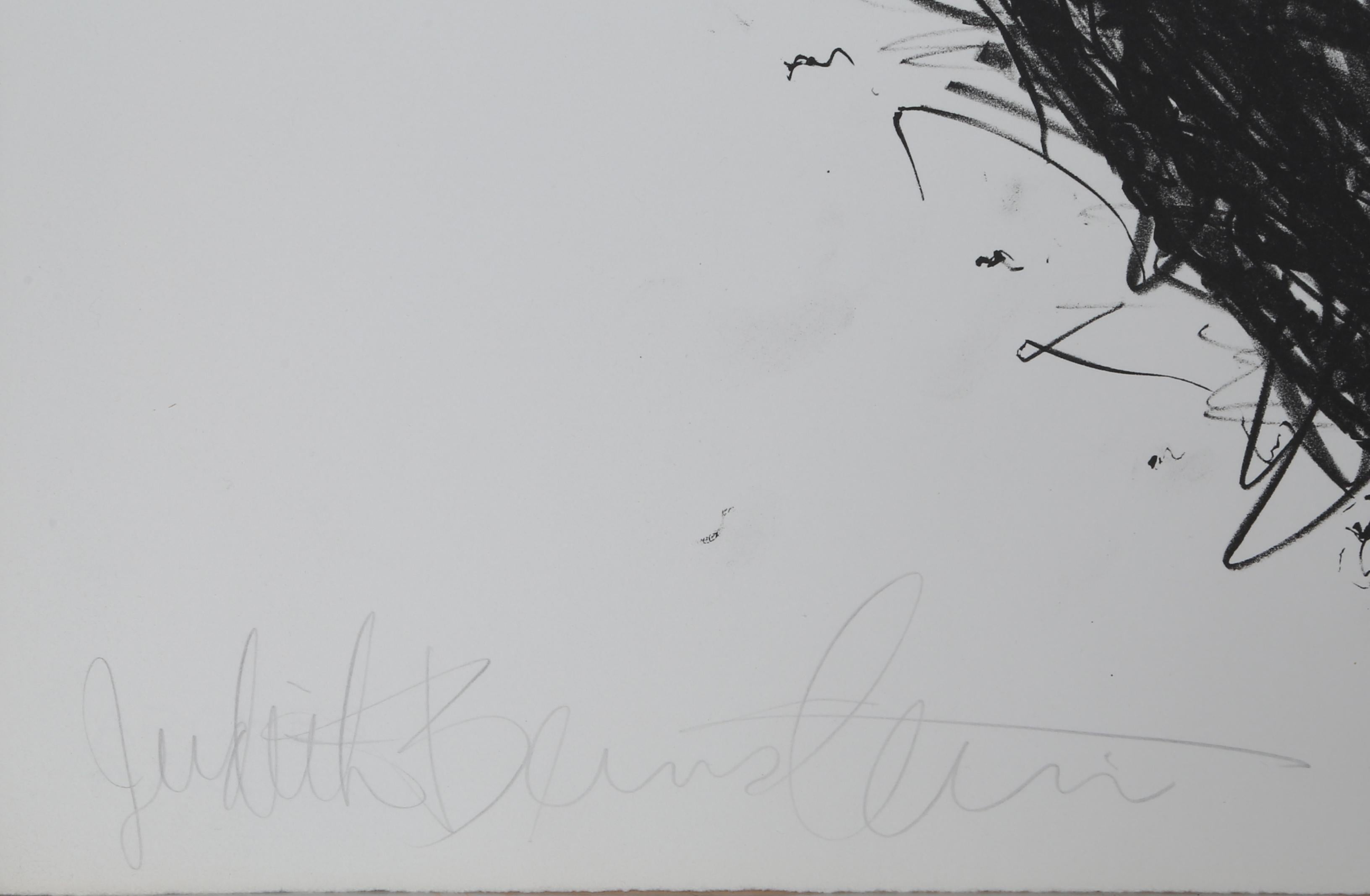 Big Horizontal, Lithographie von Judith Bernstein im Angebot 1