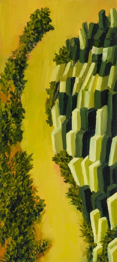 Black and White Hill with Skinny Arm