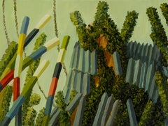 Collapsing Wall and Sticks