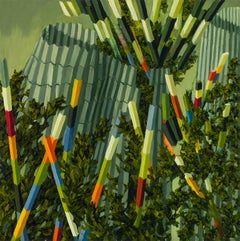 Double Portrait with Sticks
