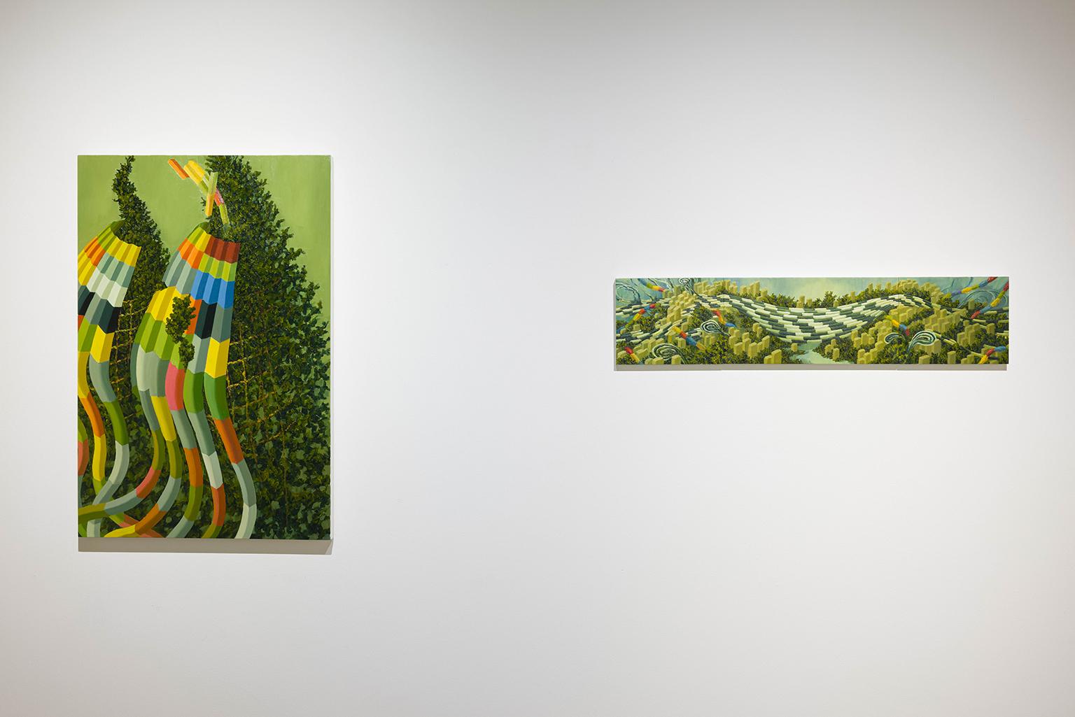 Trovare una strada per il futuro - Painting di Judith Berry