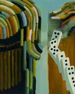 Head with Dominoes