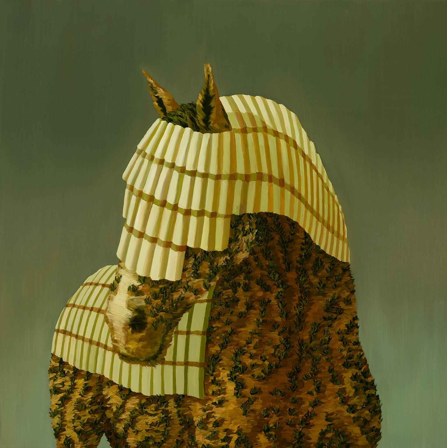 Figurative Painting di Judith Berry - Cavallo