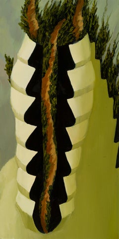 Horse Head with Black and White Mask