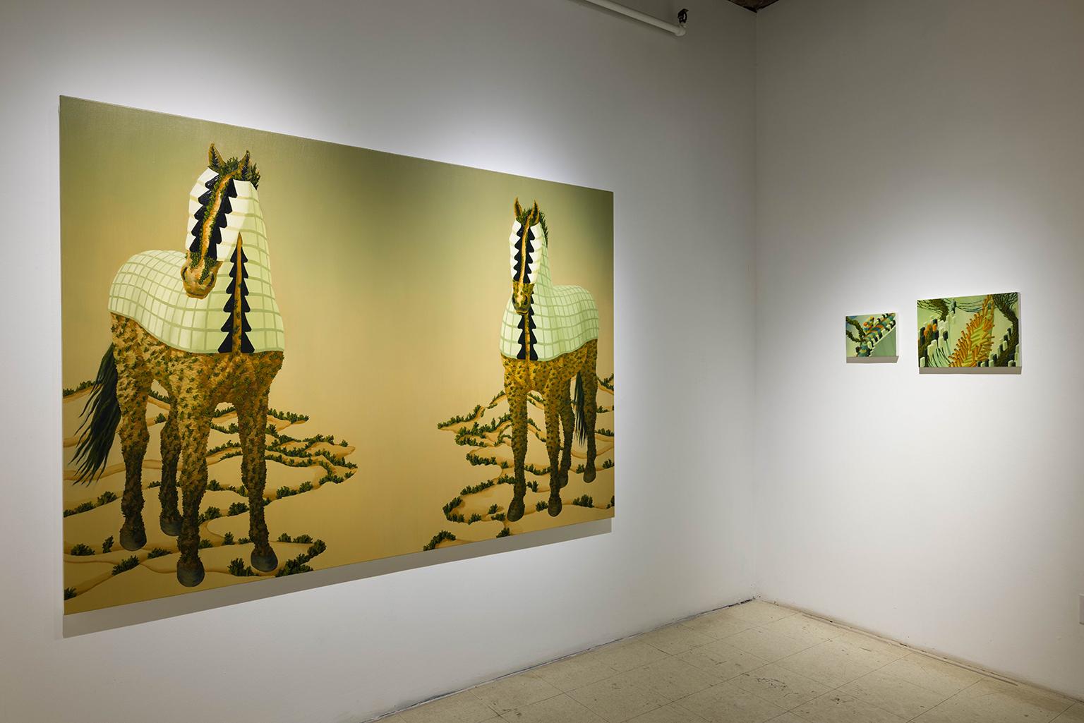 Linee intricate - Painting di Judith Berry