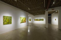 The Weight of My Face, Contemporary Oil Painting on Canvas, 2010-