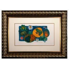 Vintage Judith Bledsoe A Knot of Toads Signed Contemporary Lithograph 280/300 Framed