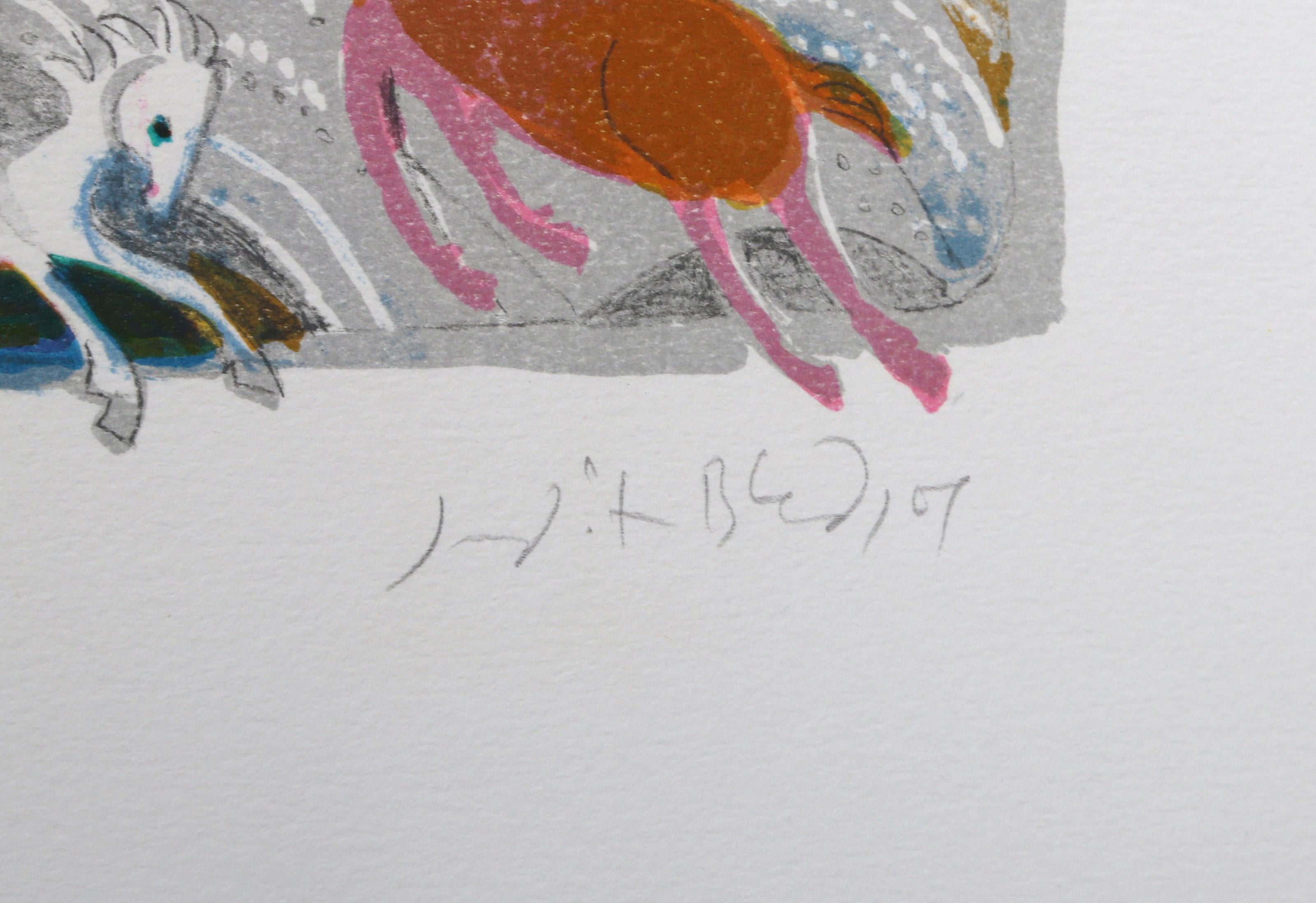 A Rag of Colts, Lithographie von Judith Bledsoe im Angebot 1