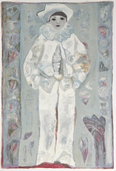 Clown I, Lithograph by Judith Bledsoe