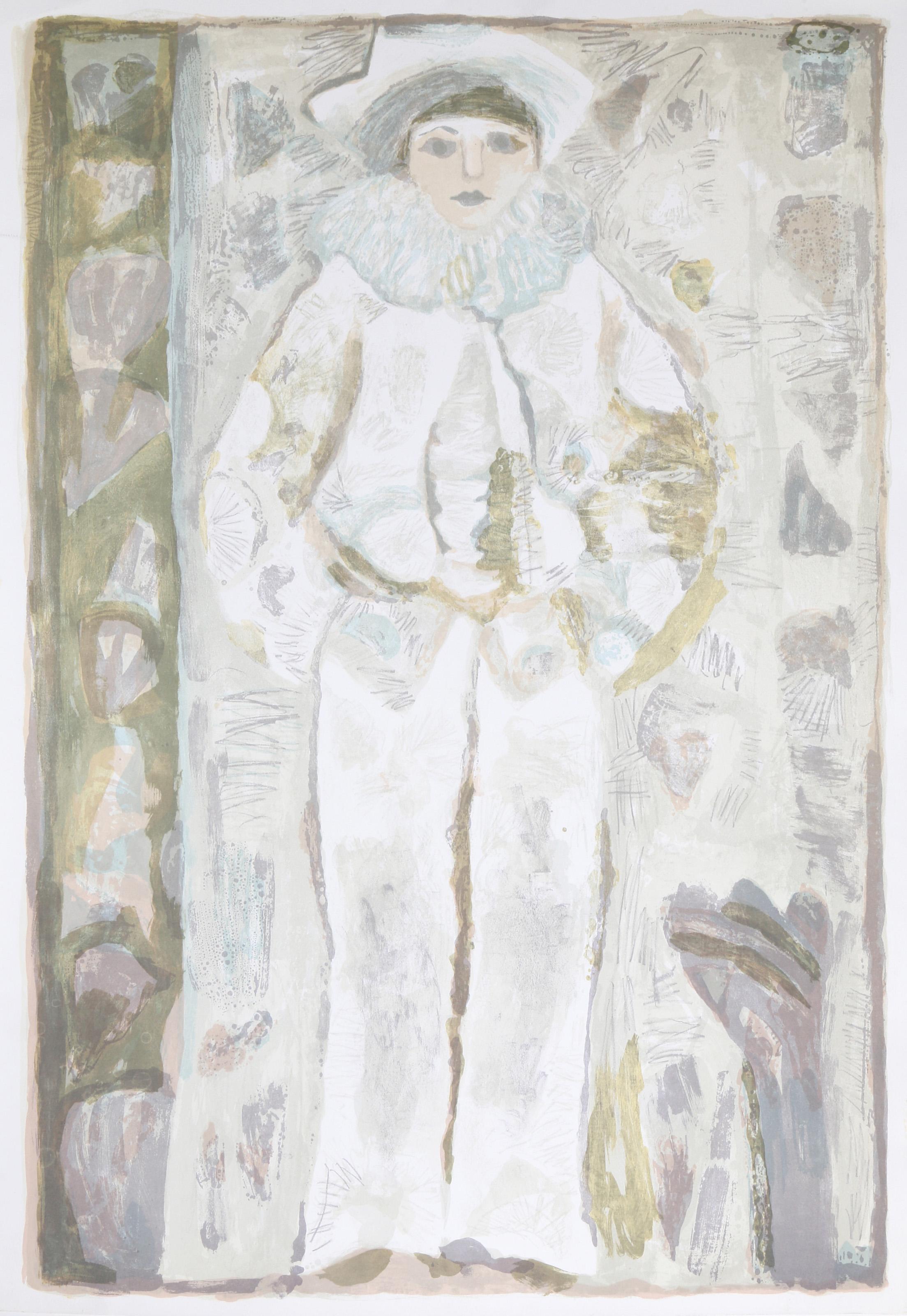 Clown III, Volkskunst-Raumteiler von Judith Bledsoe
