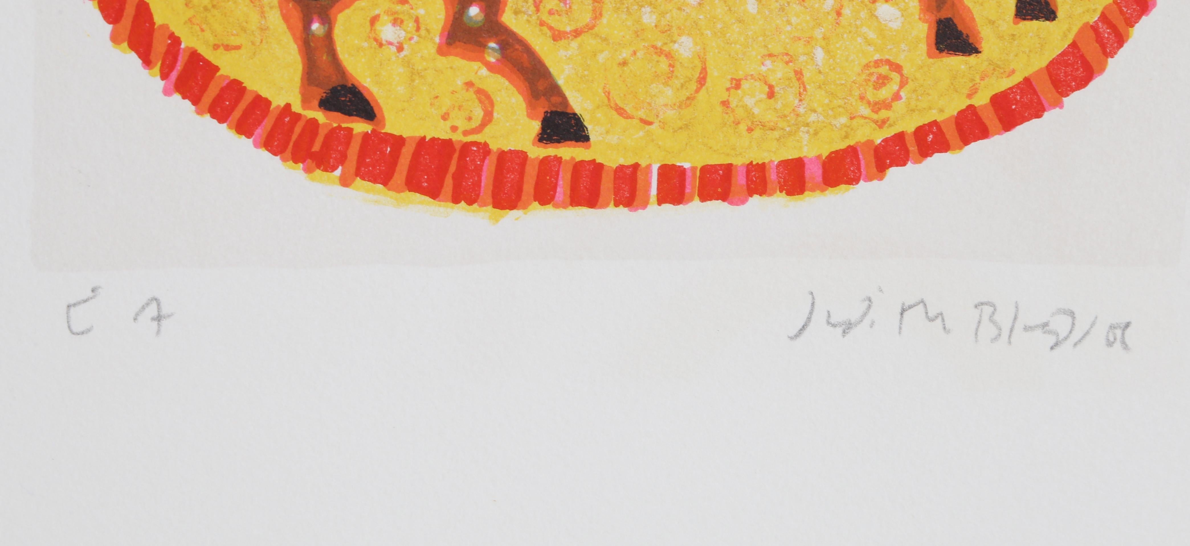 Cavallo acrobatico da Un piccolo circo, litografia di Judith Bledsoe in vendita 1