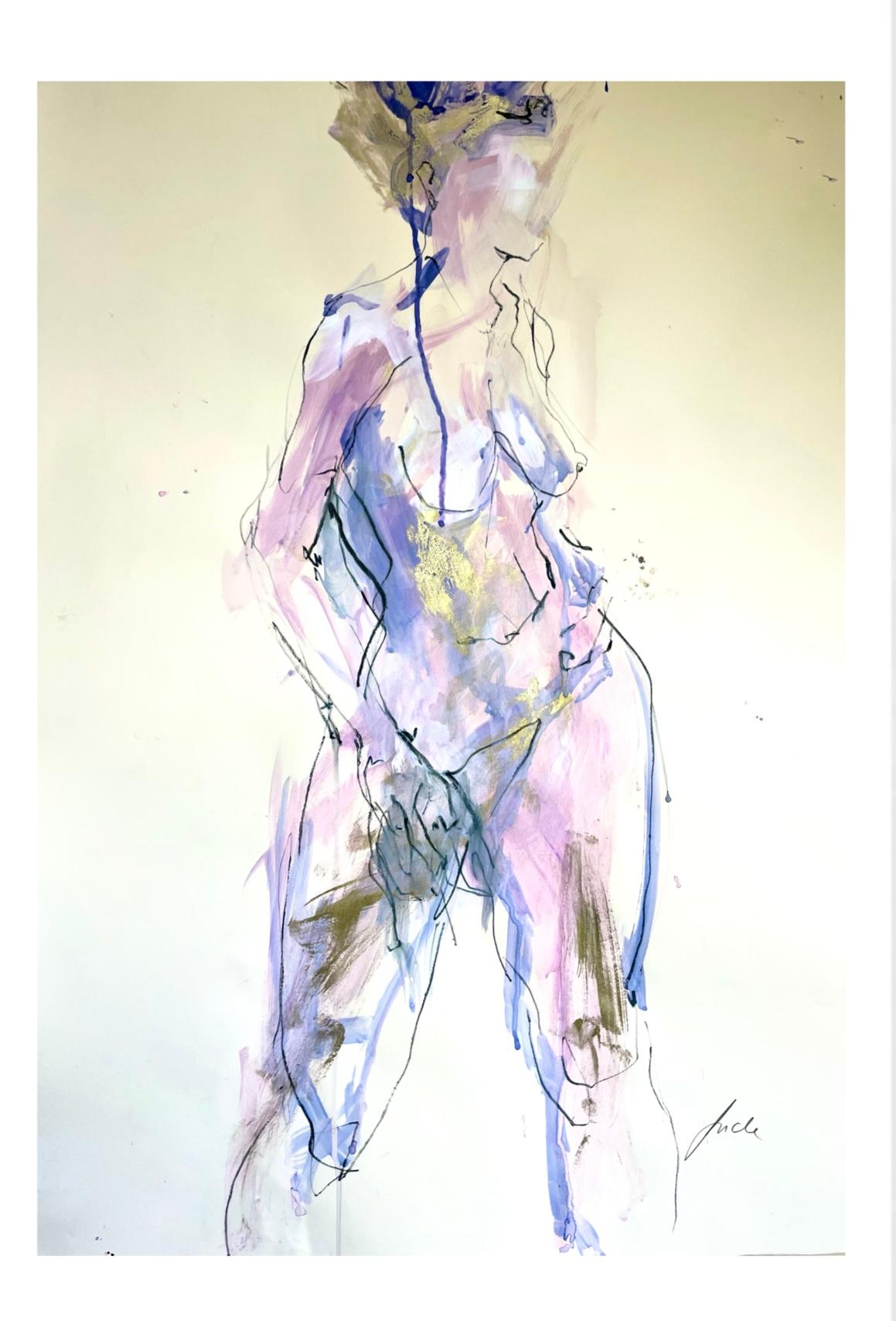 Sarita's Twist par Judith Brenner [2022]
original

techniques mixtes sur papier

Taille de l'image : H:84,1 cm x L:59,4 cm

Taille complète de l'œuvre non encadrée : H:84,1 cm x L:59,4 cm x P:0,2cm

Vendu sans cadre

Veuillez noter que les images