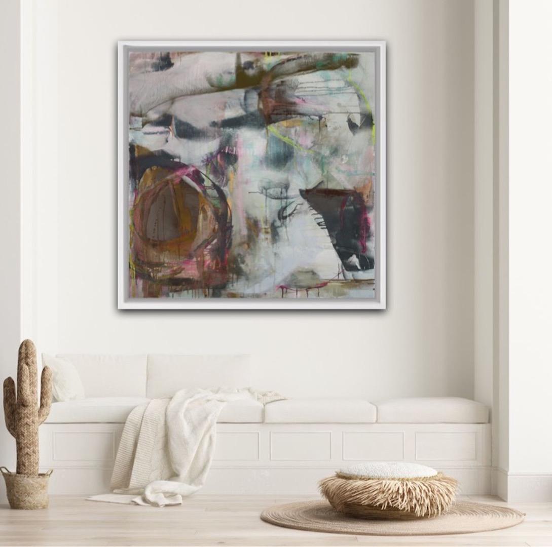 Rondoni sopra Sennen - Judith Brenner, Pittura astratta originale in vendita 4