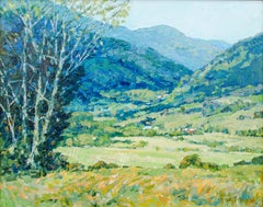 Vermont Green Mountains Landscape by Judith Carbine