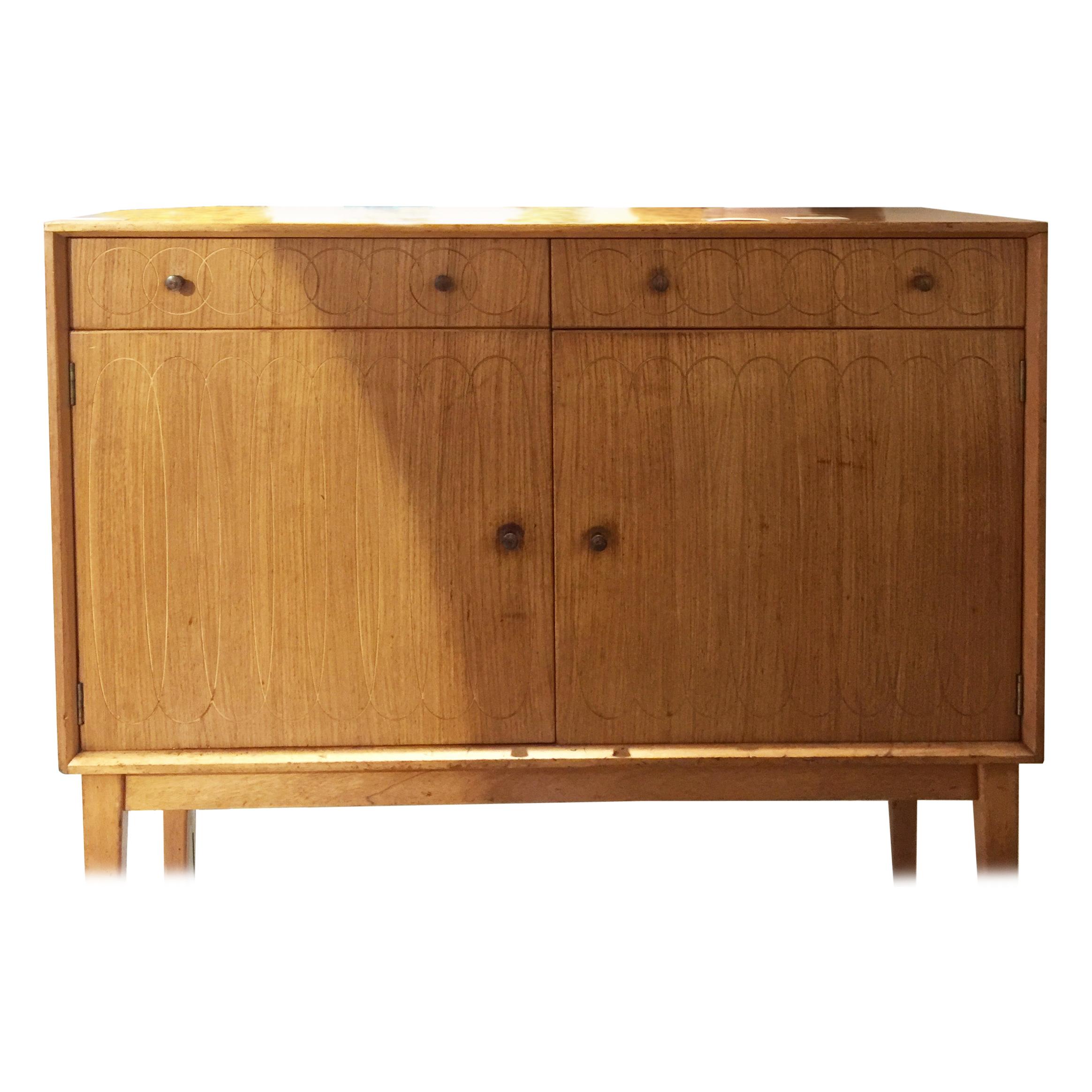 Judith Ledeboer and David Booth Sideboard for Gordon Russell Ltd, circa 1955 For Sale