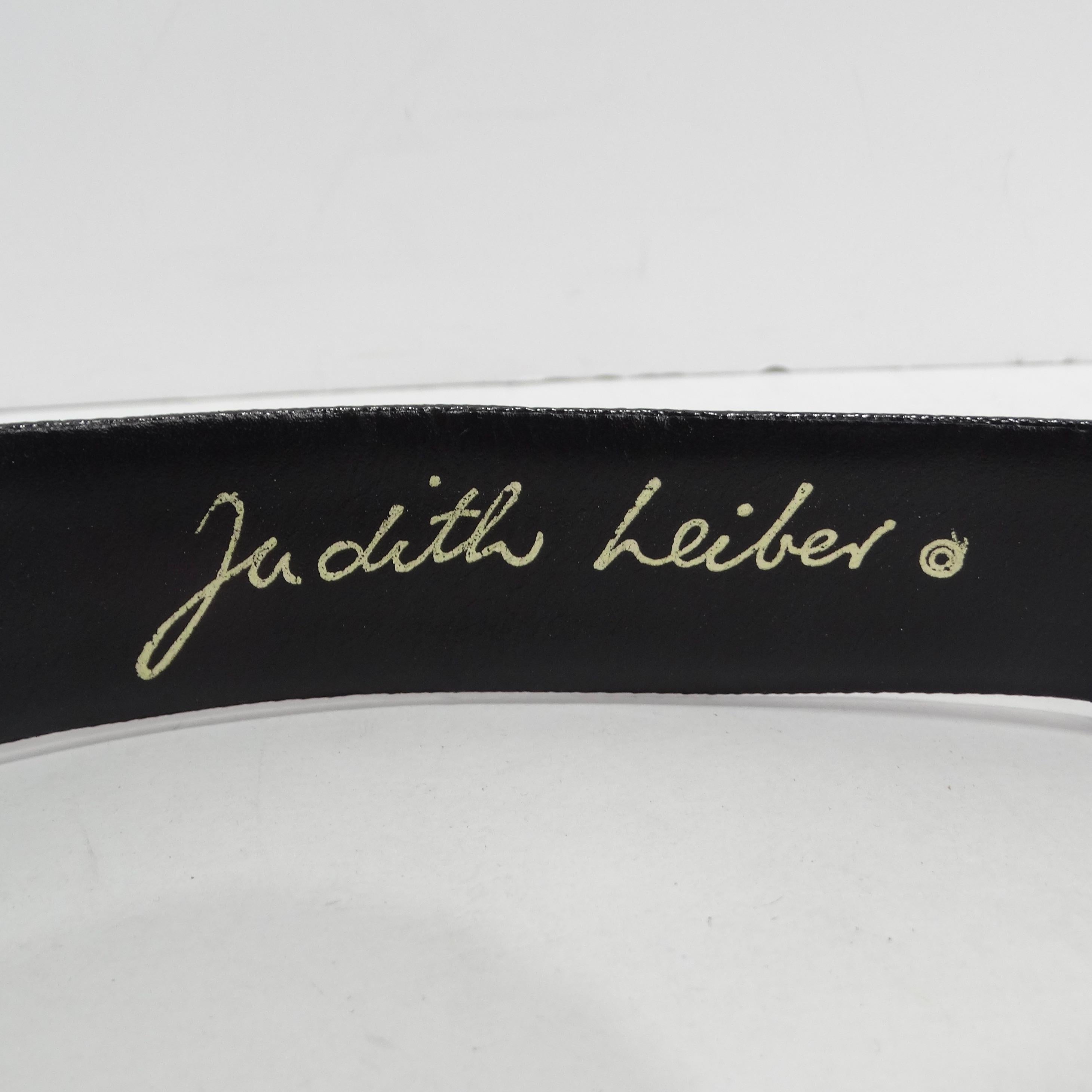 Judith Leiber 1980s Swarovski Teddy Bear Belt For Sale 5
