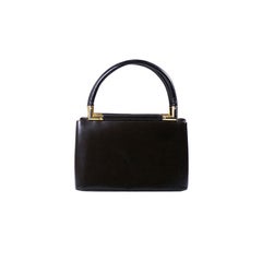 Judith Leiber braune Tasche aus Kalbsleder