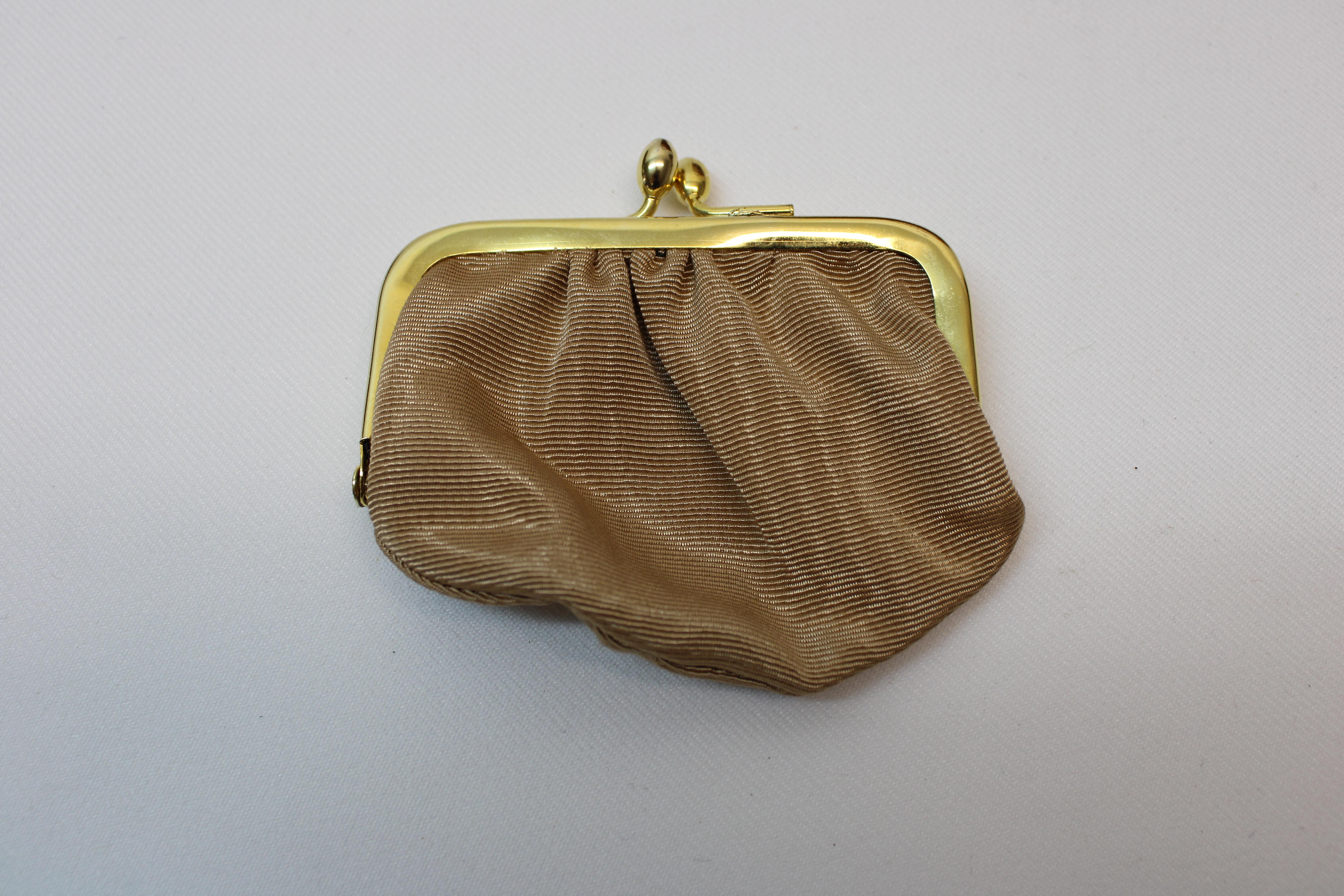 20th Century Judith Leiber Brown Purse For Sale