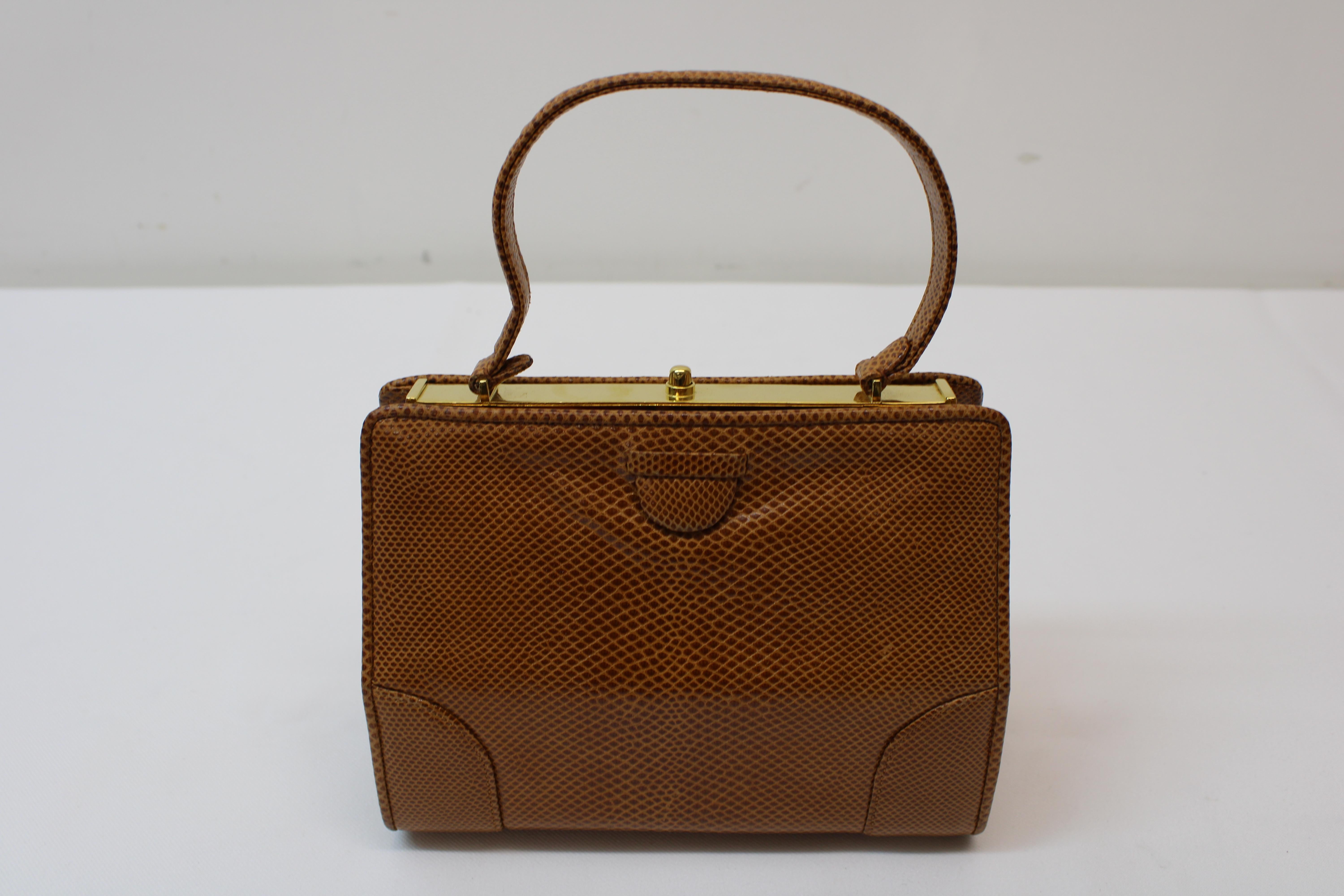 Judith Leiber Brown Purse For Sale 2