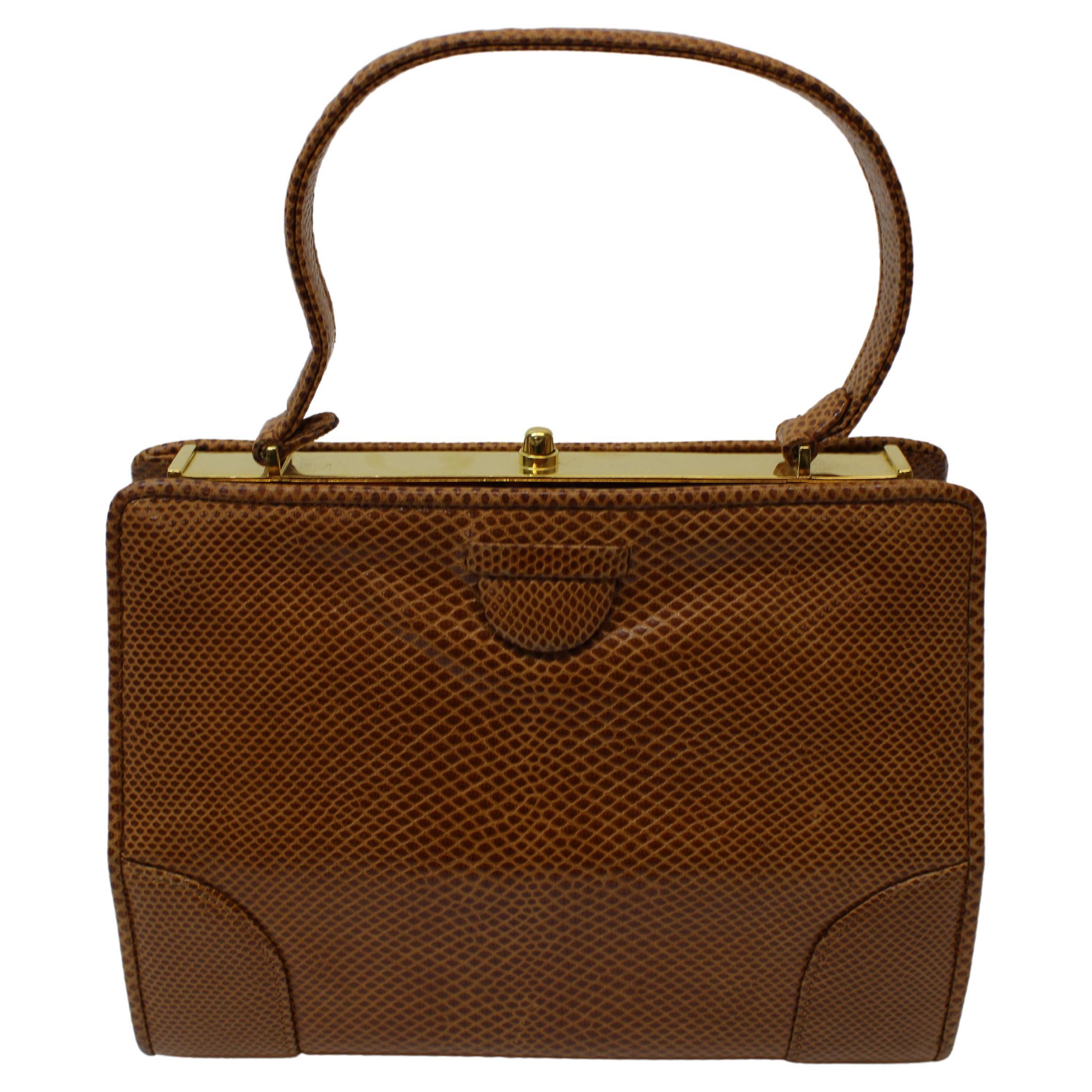 Judith Leiber Brown Purse For Sale