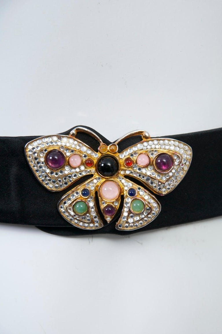 Judith Leiber Butterfly Belt at 1stDibs | vintage butterfly  display picture 1