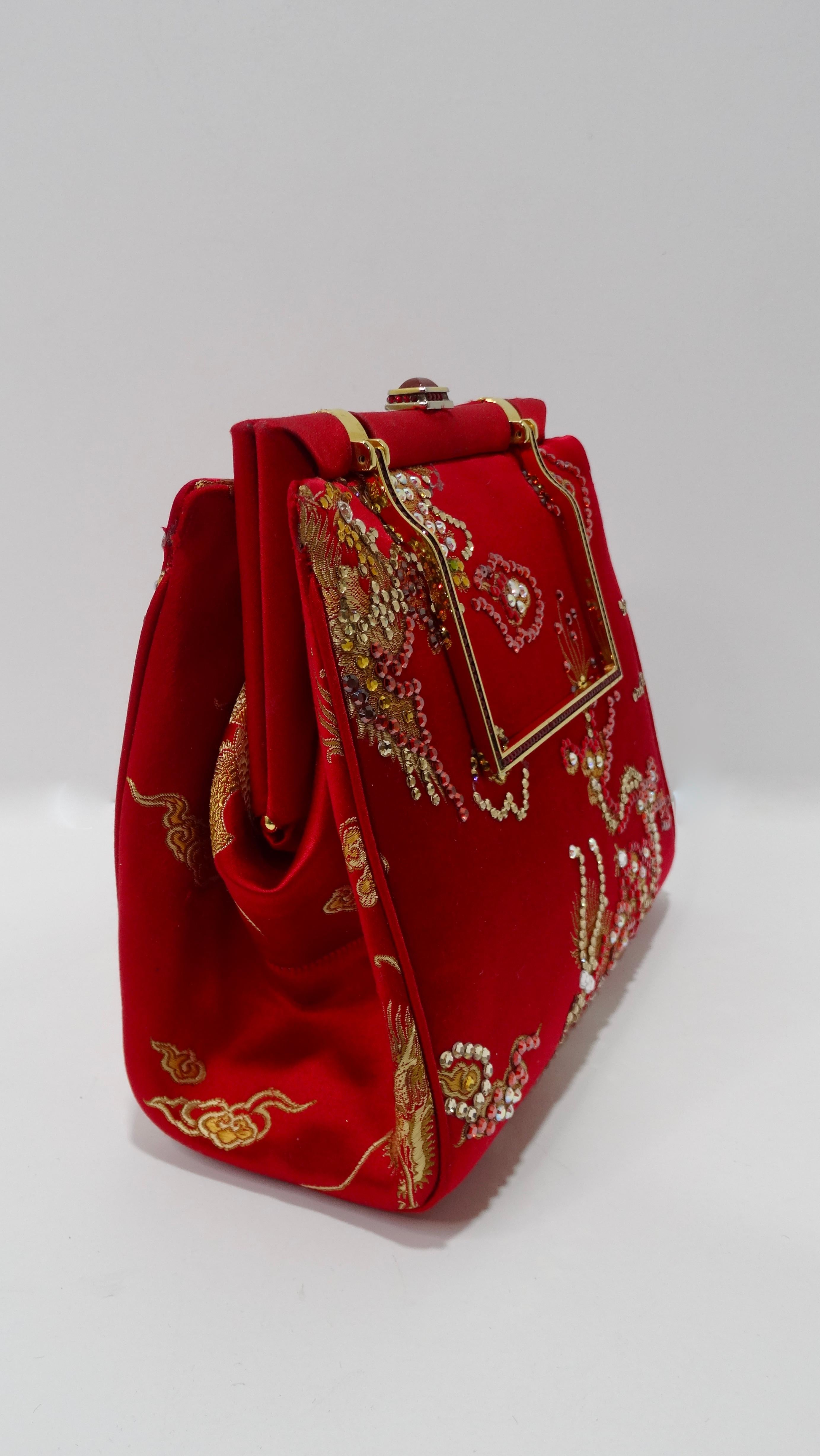 chinese dragon purse