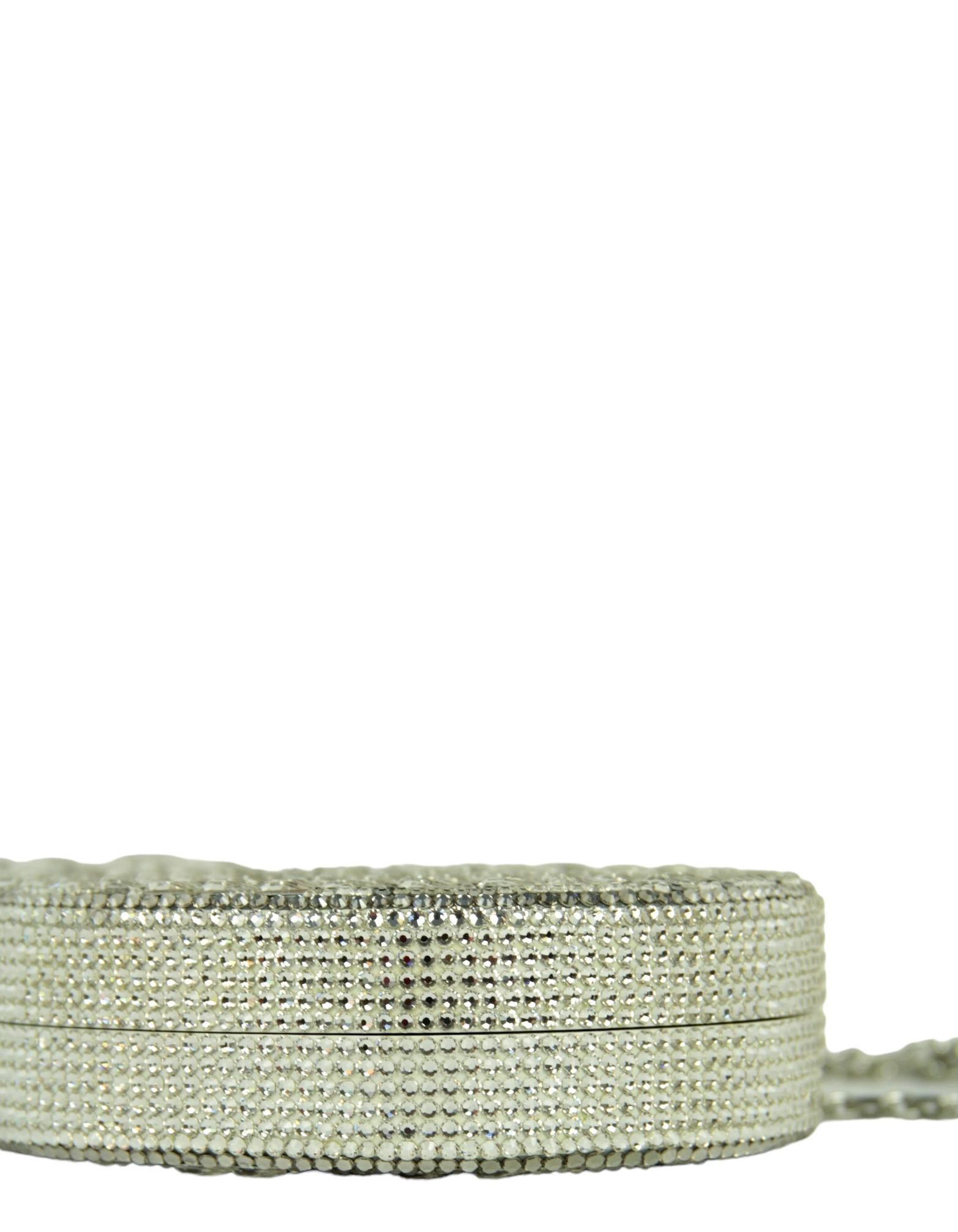 Judith Leiber Crystal Angel Wing Minaudiere Clutch Bag 1