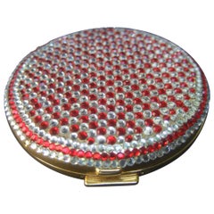 Judith Leiber Crystal Encrusted Vanity Compact c 1980s