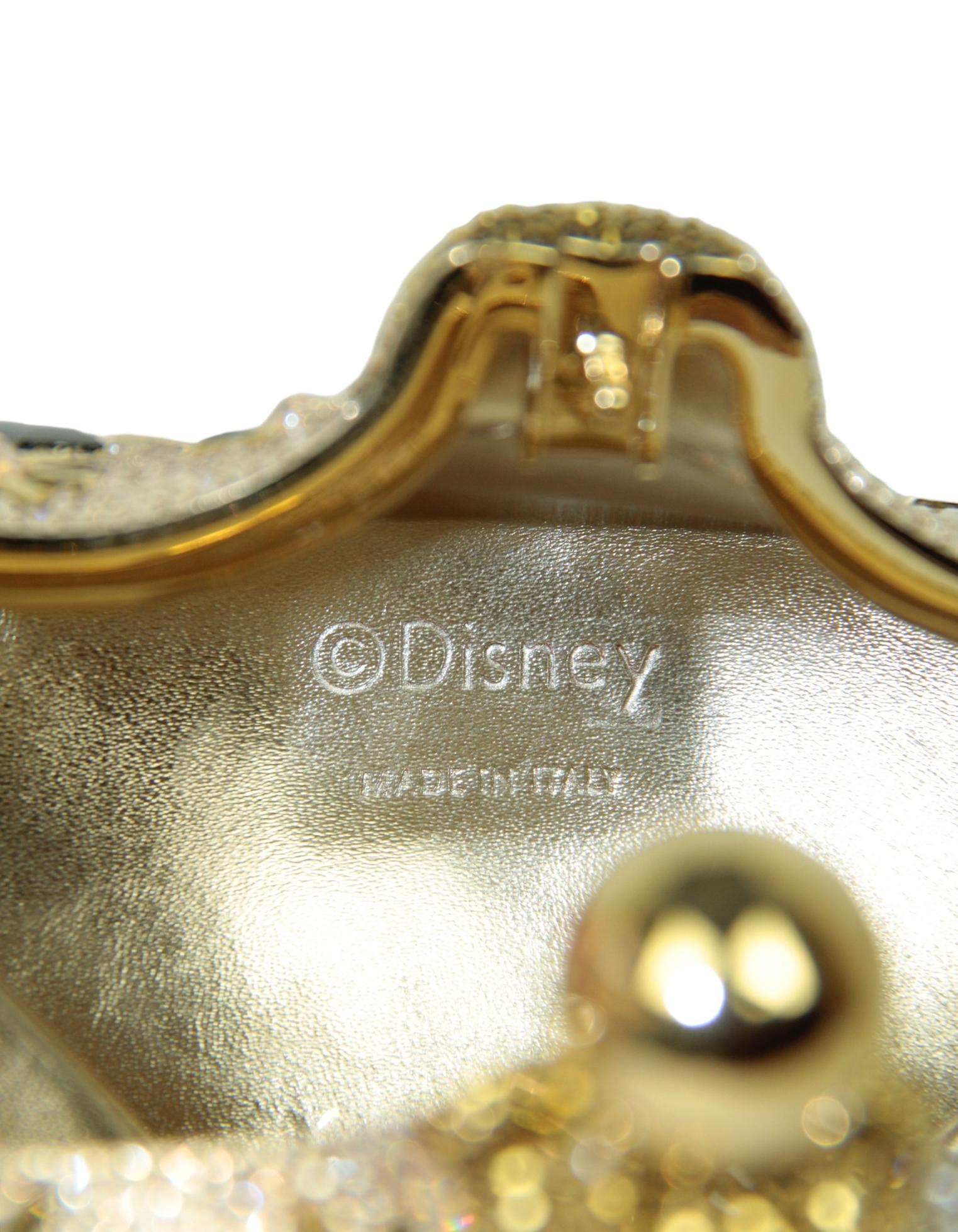 Judith Leiber Disney Crystal Genie Lamp Minaudiere Clutch Bag w/ Chain Strap 5