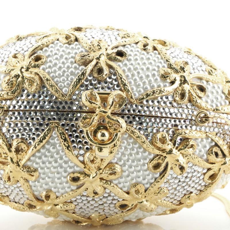 Judith Leiber Egg Minaudiere Crystal Small 4