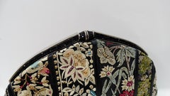 Judith Leiber Floral Patchwork Bag