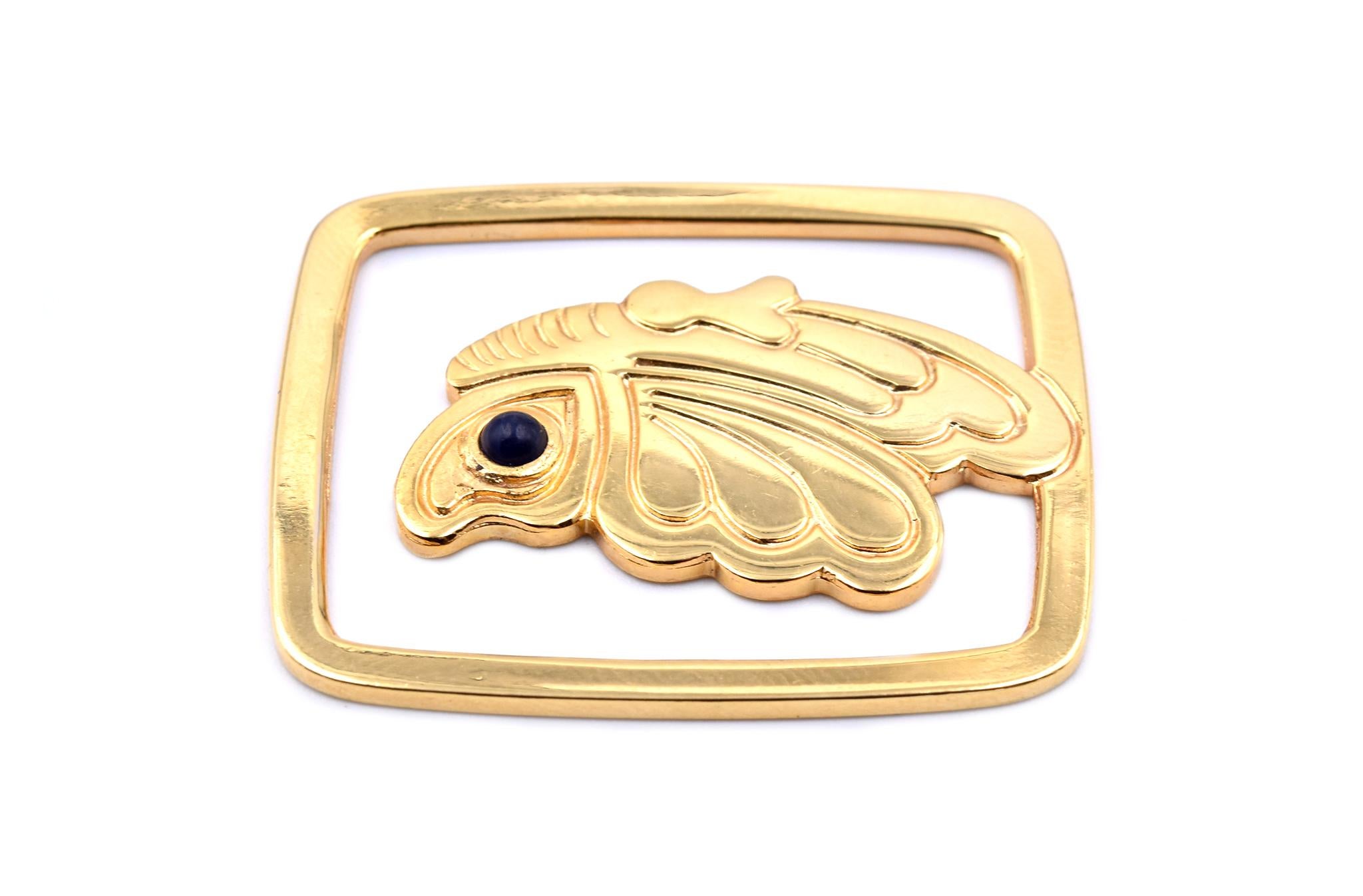 Designer: Judith Leiber
Dimensions: bookmark is 38.73mm by 32.55mm
Weight: 9.86 grams
