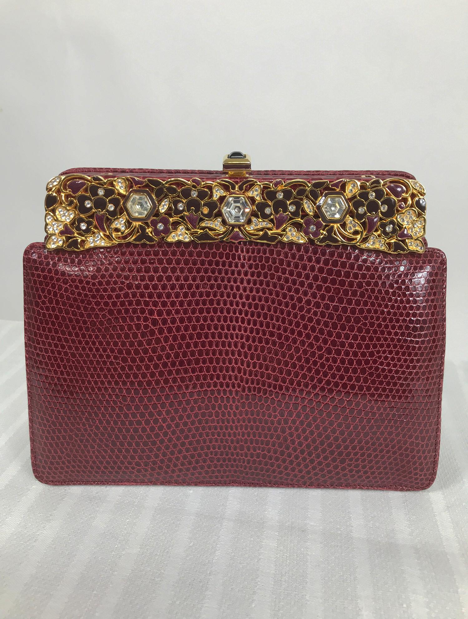jeweled clutch purse