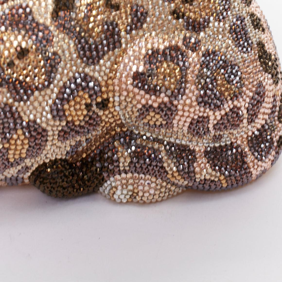 Pochette JUDITH LEIBER in edizione limitata Wildcat Chiquita jaguar minaudiere in vendita 5