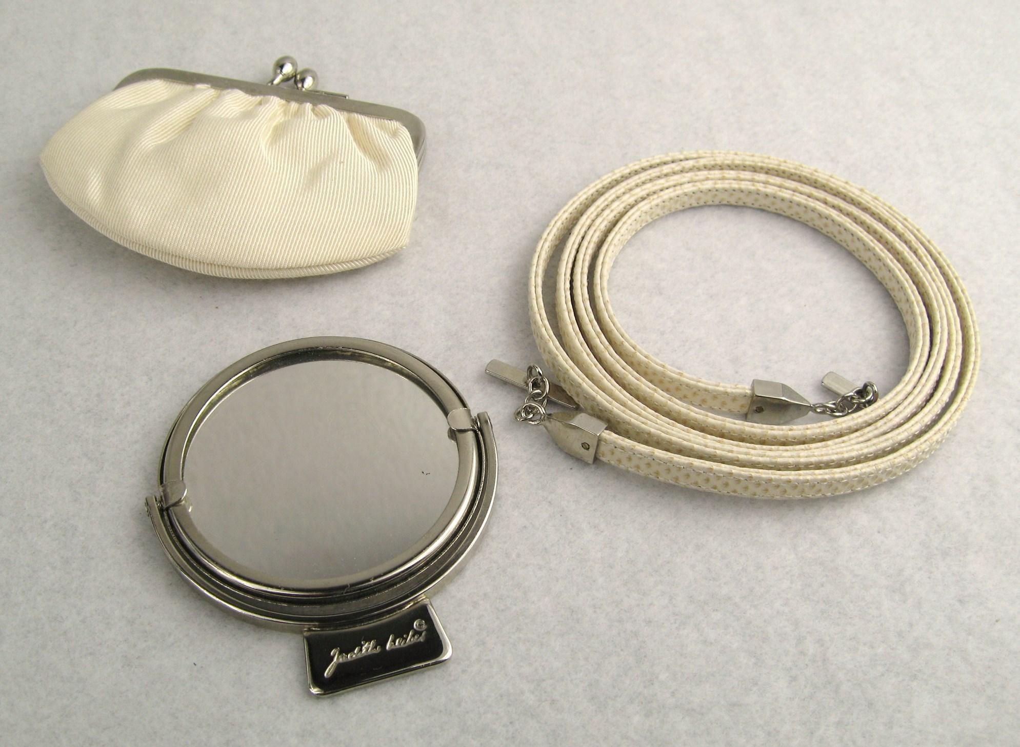 Judith Leiber Lizard Leather Evening Bag Handbag Clutch - Semi - Precious Stones For Sale 3