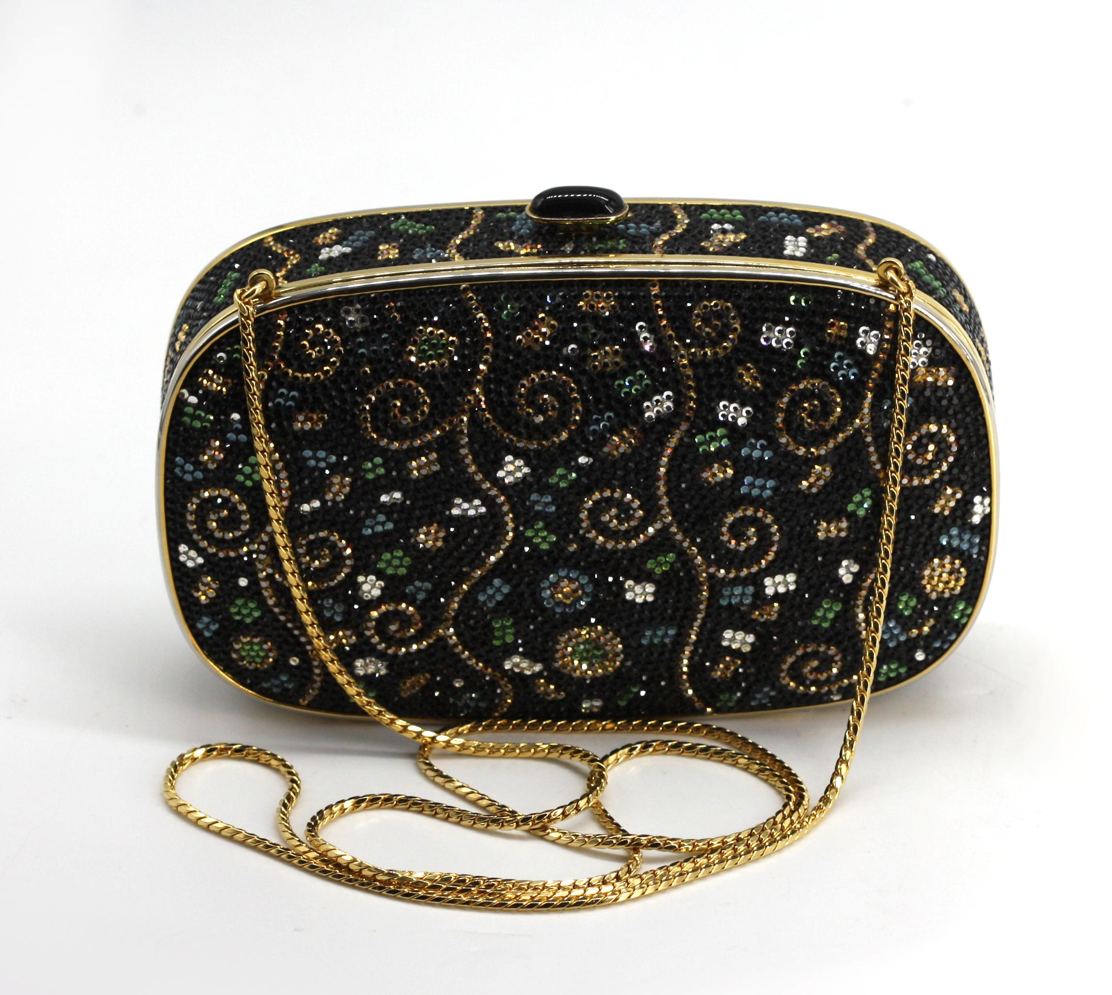 Women's or Men's Judith Leiber Minaudiere Evening Bag For Sale