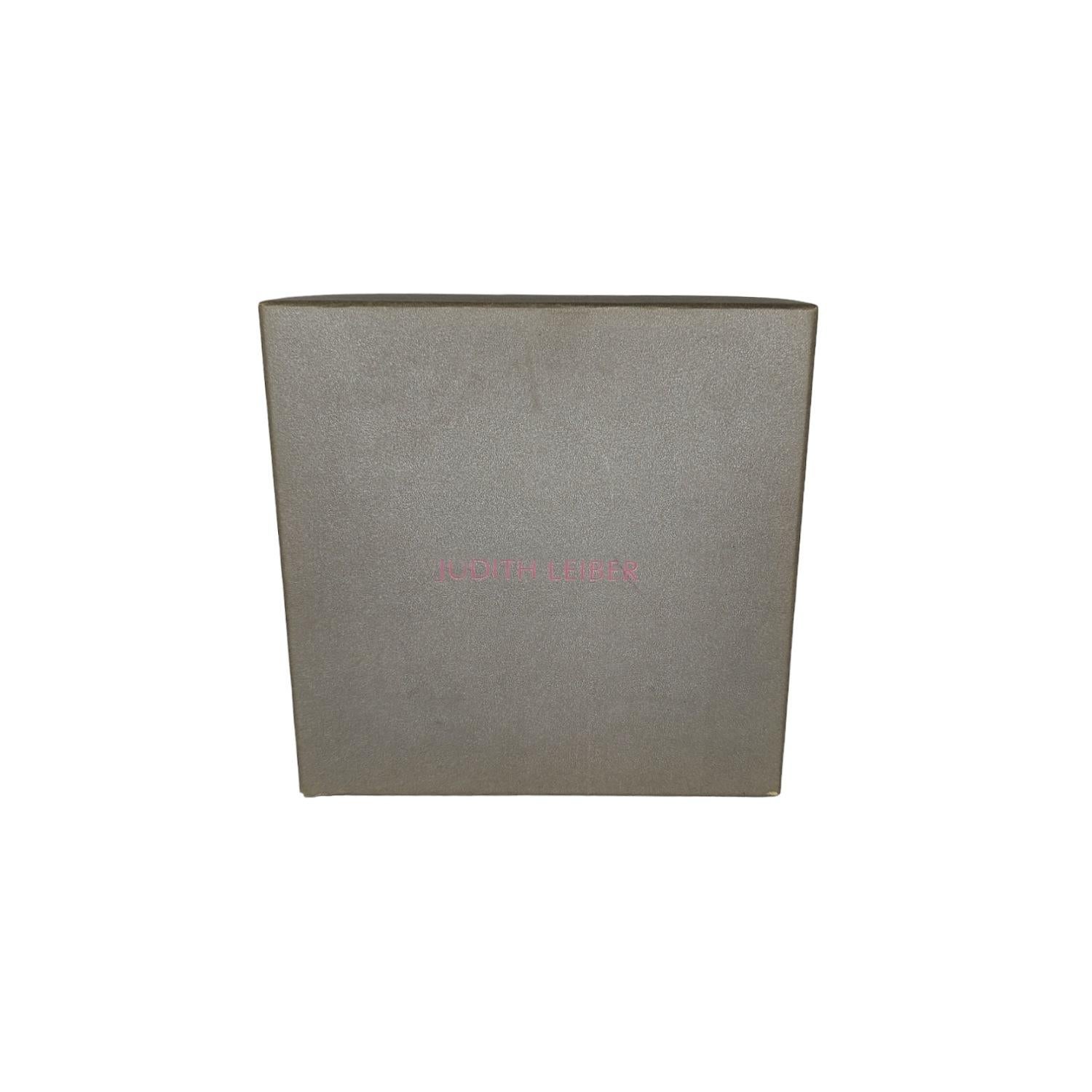 Judith Leiber Mini Minaudiere Swarovski Crystal-Embellished Clutch Silver 3